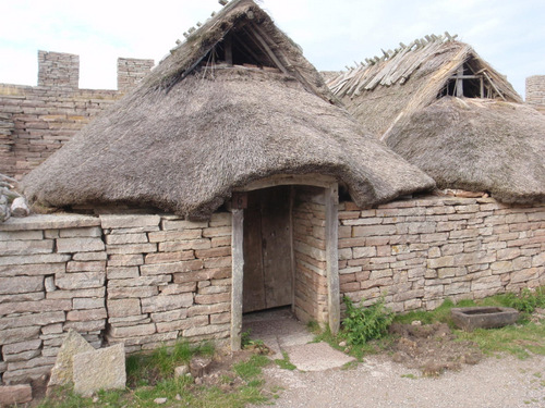 Viking Fortress Interior Structures.